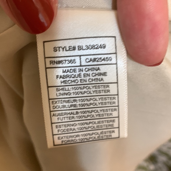 BB Dakota by Steve Madden Endless Scroll Maxi Dress in Alabaster Sz M - Picture 11 of 12